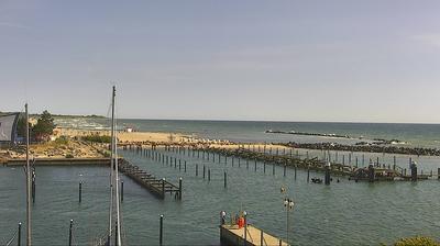 Damp: Yachthafen Webcam Ostsee Resort