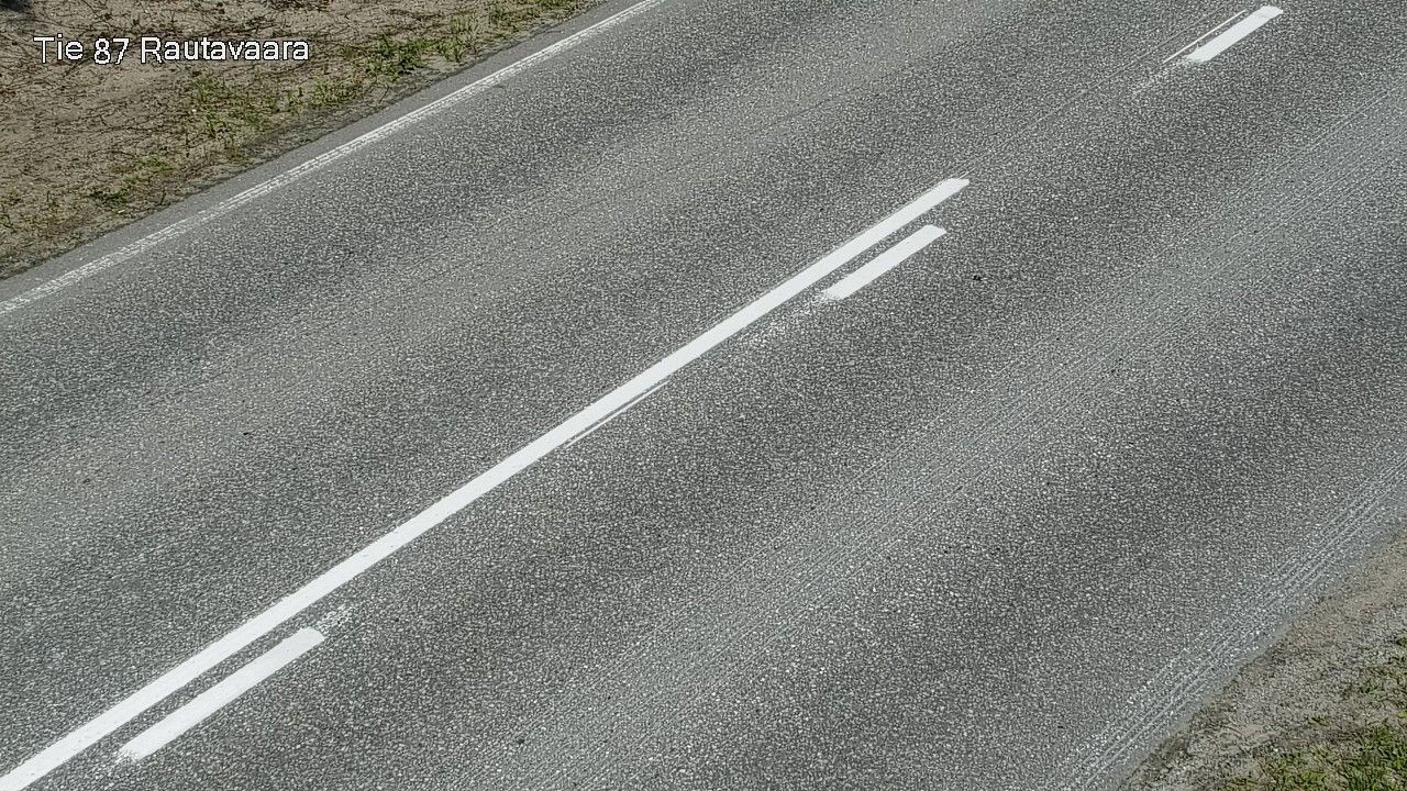 Traffic Cam Rautavaara: Tie87 - Tienpinta