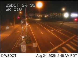 Traffic Cam Pacific: SR 99 at MP 15.4: SR 516 Interchange