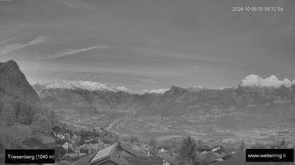 Triesenberg › Süd-West: Triesen - Gauschlastrasse - Trübbach, Bahnhof - Gonzen - Sargans - Vilters-Wangs - Pizol - Rheintal - Rhein