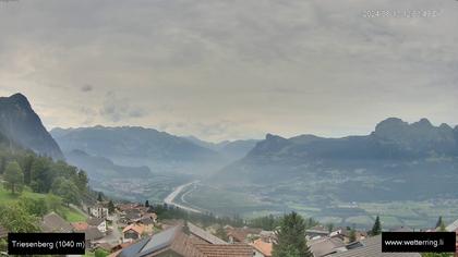 Triesenberg › Süd-West: Triesen - Gauschlastrasse - Trübbach, Bahnhof - Gonzen - Sargans - Vilters-Wangs - Pizol - Rheintal - Rhein