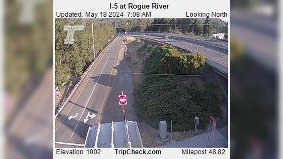 Traffic Cam Rogue River: I-5 at