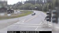 Hilliers › East: Hwy 4 at Alberni Hwy (Hwy 4A) junction, about 2 km west of Coombs, looking east - Day time