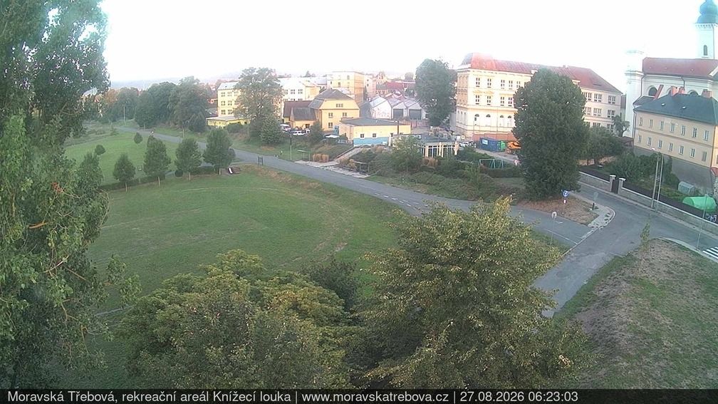 Traffic Cam Moravska Trebova: Rekreační areál Knížecí louka