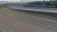 Bogs gard: Trafikplats Häggvik Södra N (Kameran är placerad på E Uppsalavägen strax söder om trafikplats Häggvik och är riktad mot Uppsala)