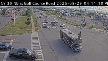 Fort Johnson › North: NY 30 NB at Golf Course Road, Amsterdam