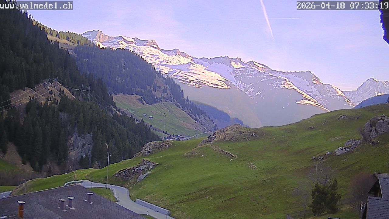 Medel › Norden: Fuorns - Fuorns Medel - Val Medel - Disentis/Mustér - Lukmanier Pass