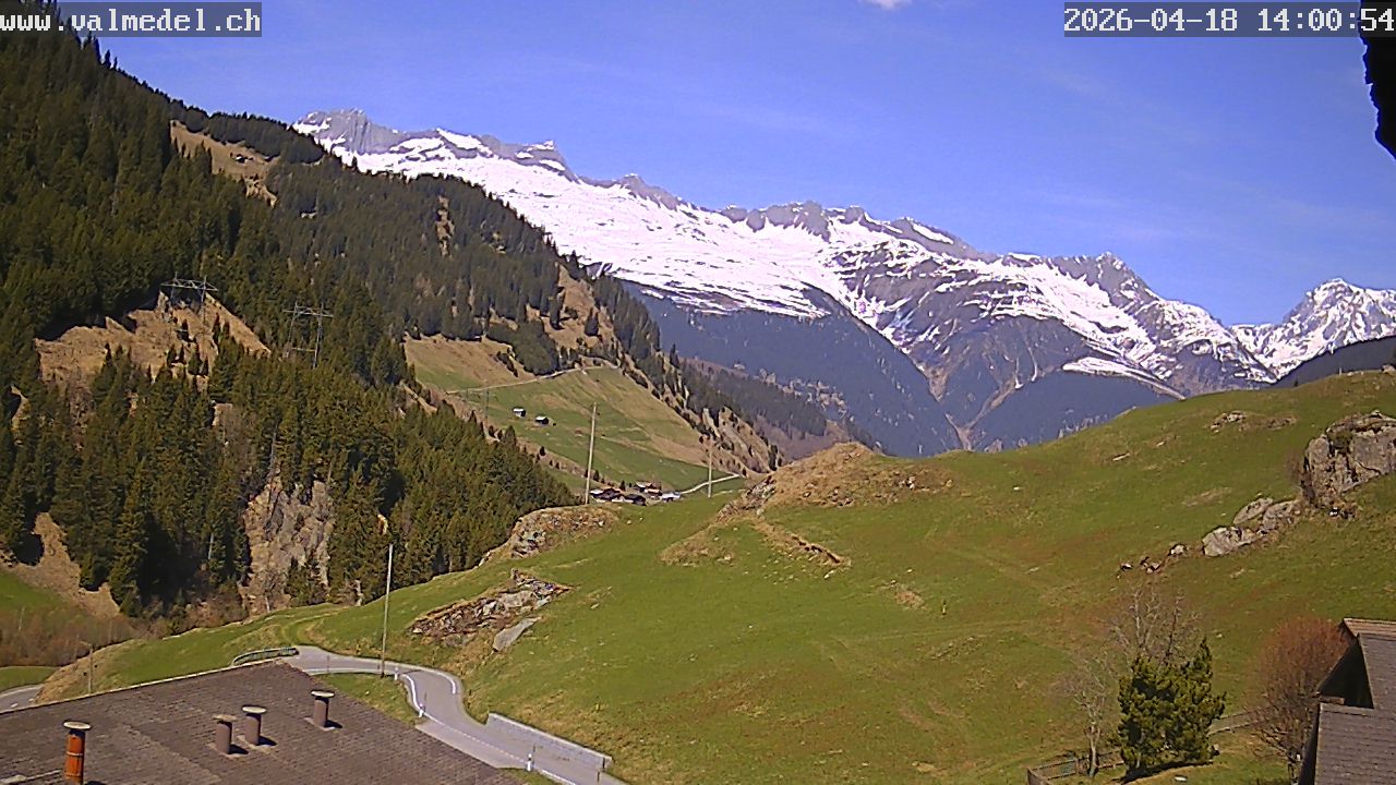 Medel › Norden: Fuorns - Fuorns Medel - Val Medel - Disentis/Mustér - Lukmanier Pass