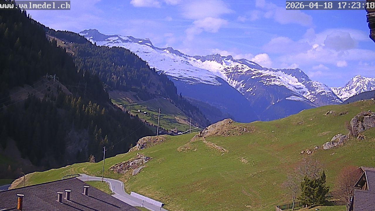 Medel › Norden: Fuorns - Fuorns Medel - Val Medel - Disentis/Mustér - Lukmanier Pass