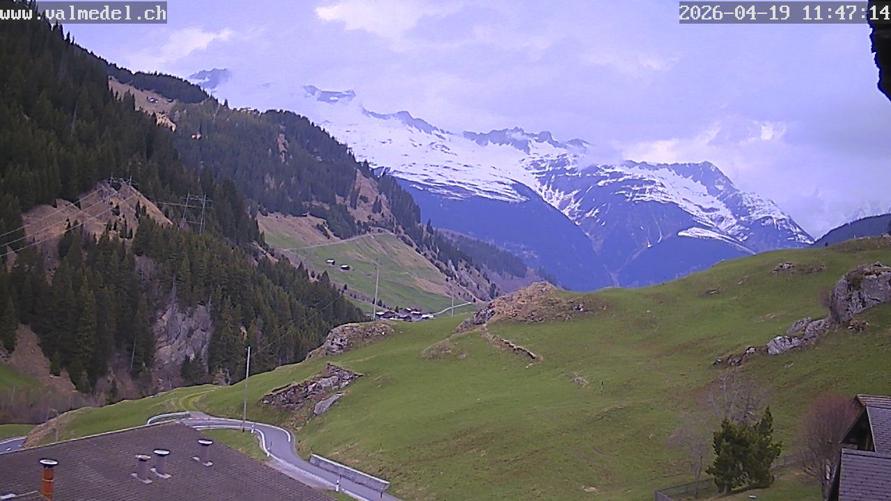 Medel › Norden: Fuorns - Fuorns Medel - Val Medel - Disentis/Mustér - Lukmanier Pass