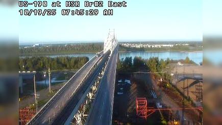 Traffic Cam Mengel Landing: US 190 at Miss River Brdg East