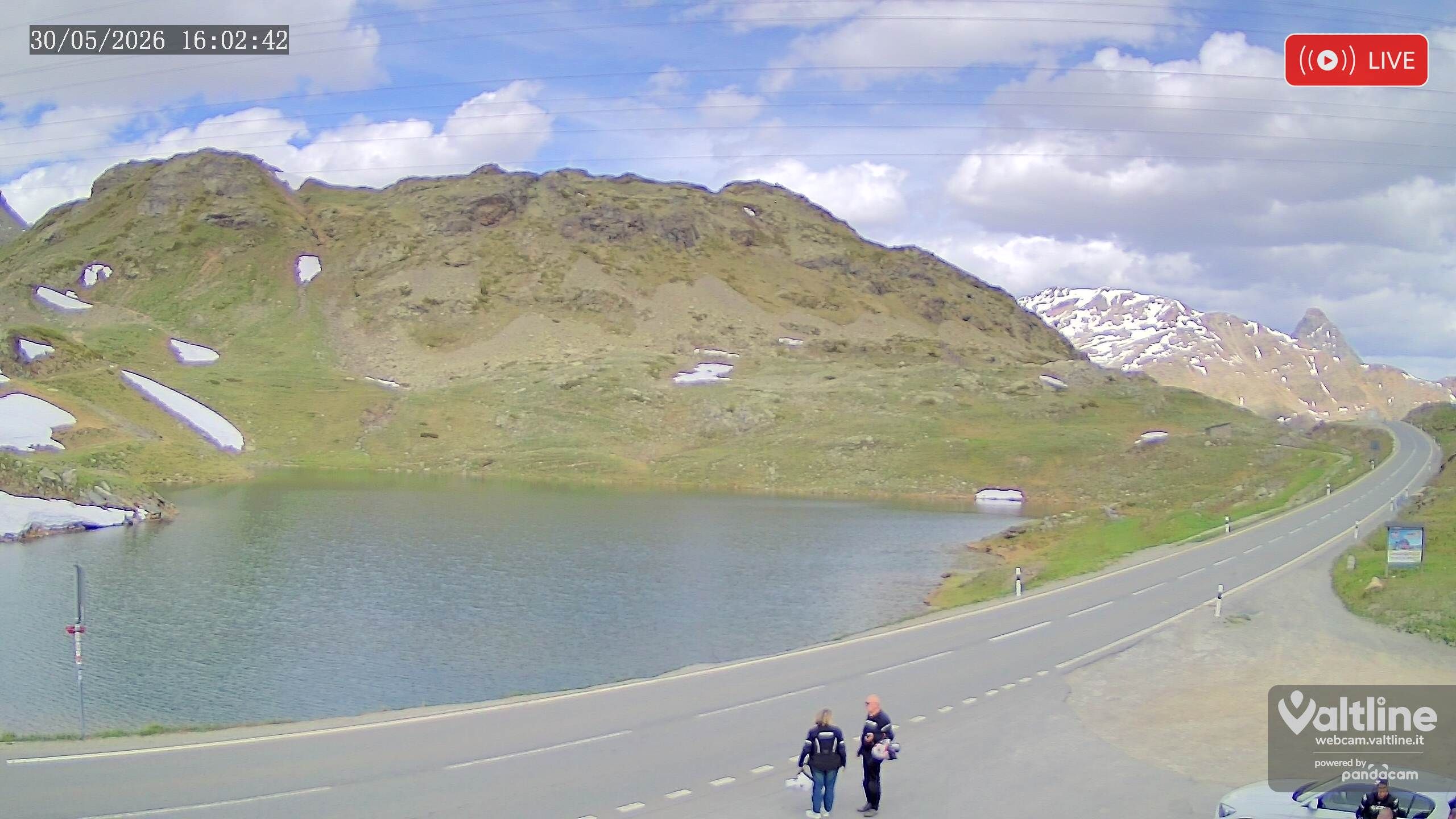 Puschlav: Webcam PASSO BERNINA