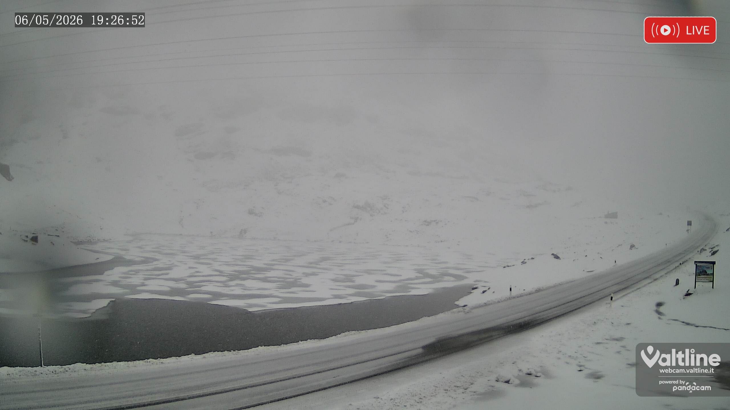 Puschlav: Webcam PASSO BERNINA