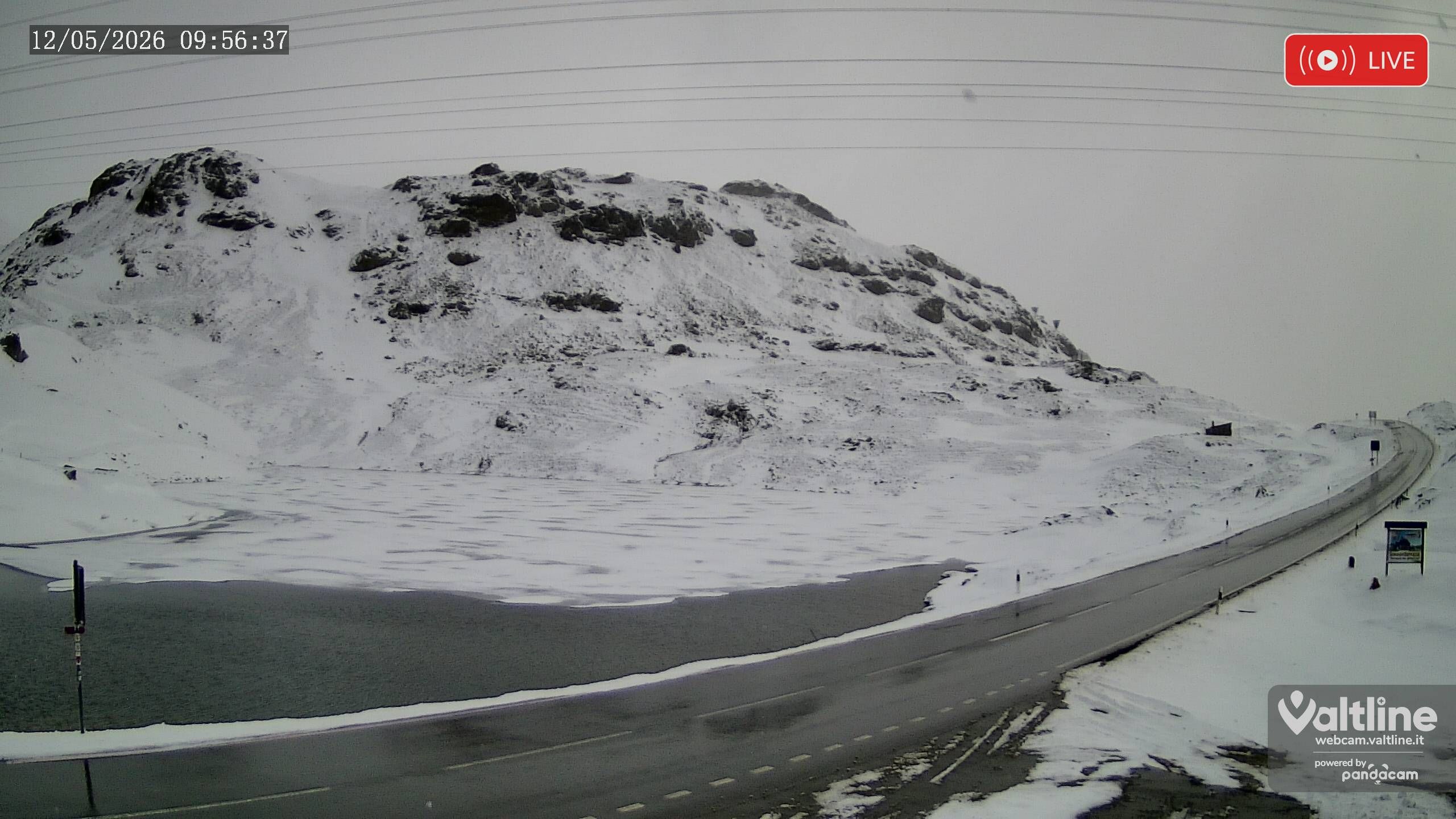Puschlav: Webcam PASSO BERNINA