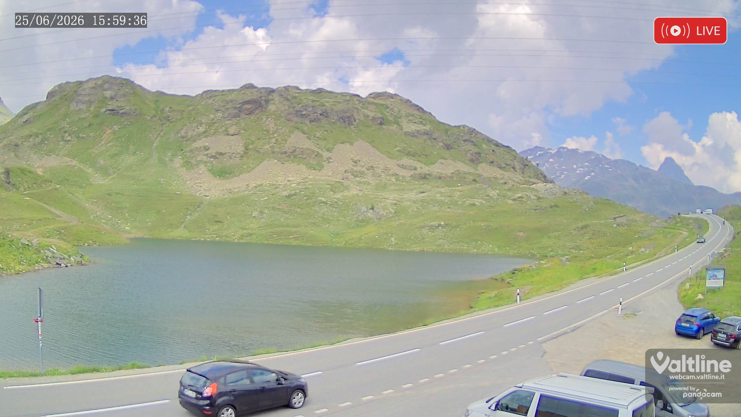 Puschlav: Webcam PASSO BERNINA