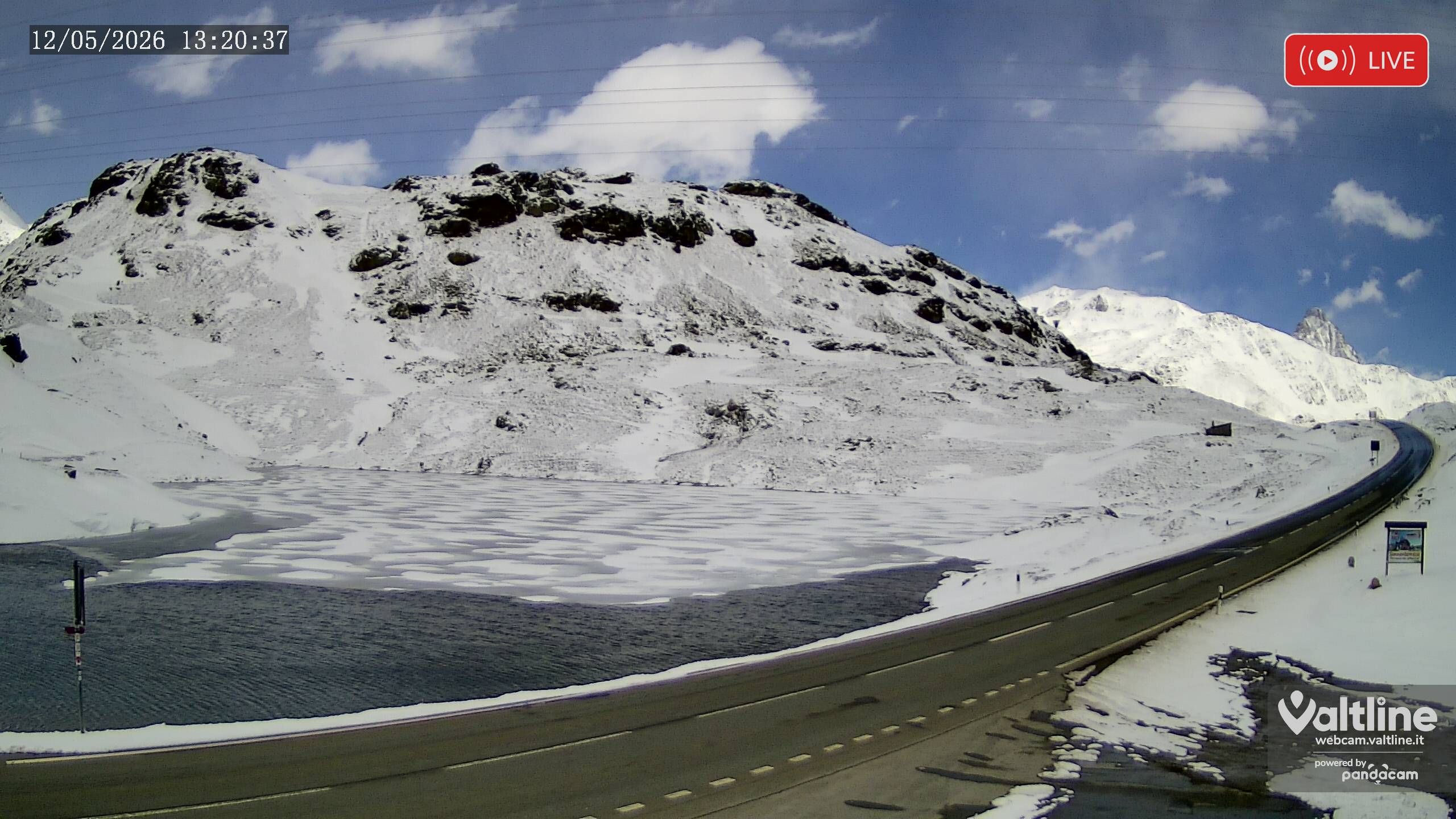 Puschlav: Webcam PASSO BERNINA