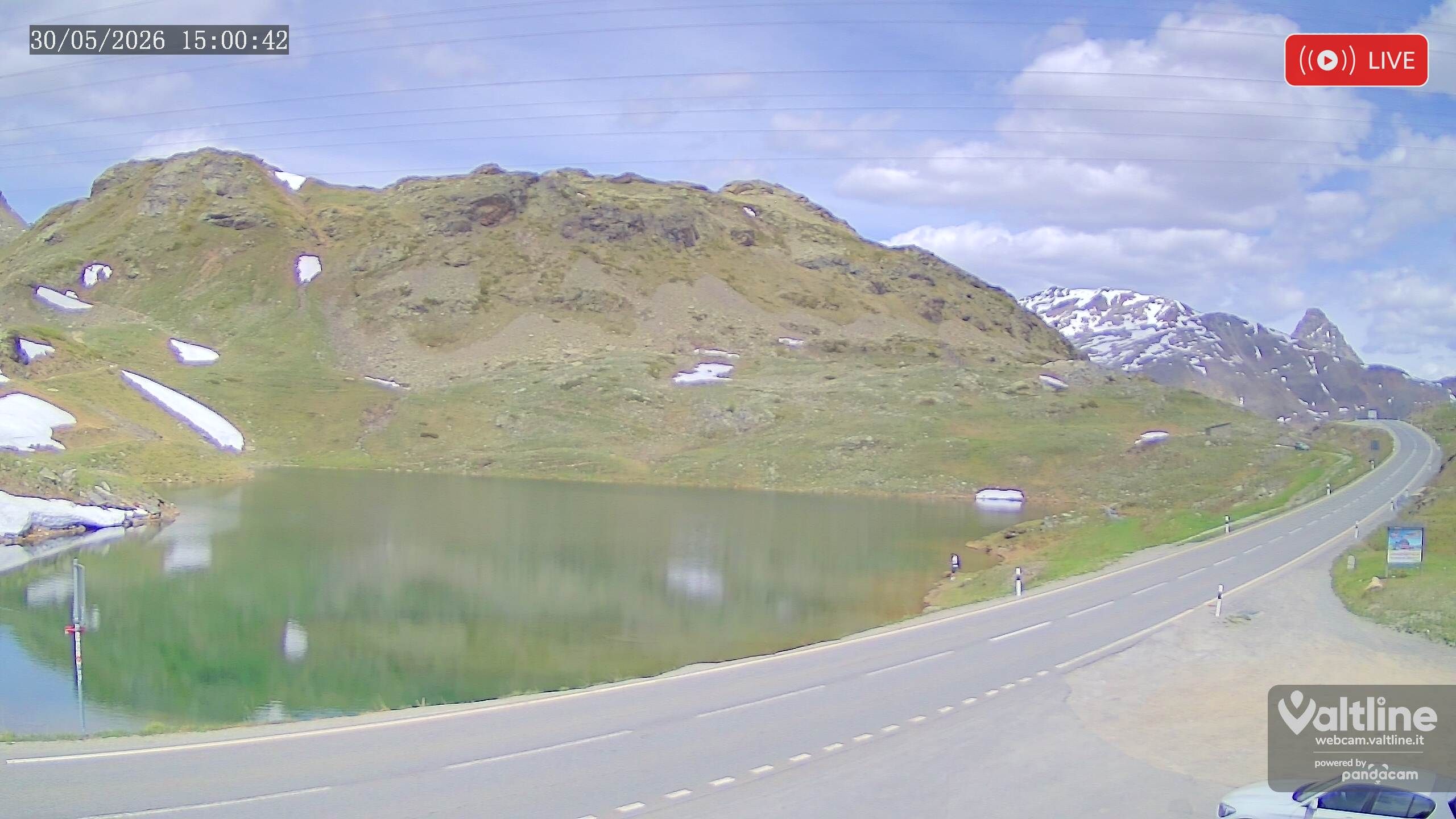 Puschlav: Webcam PASSO BERNINA