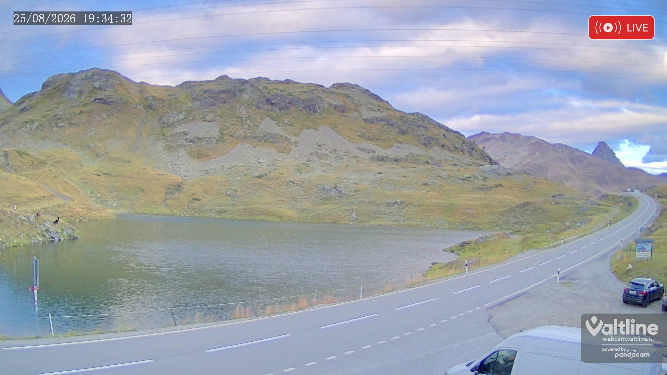 Puschlav: Webcam PASSO BERNINA