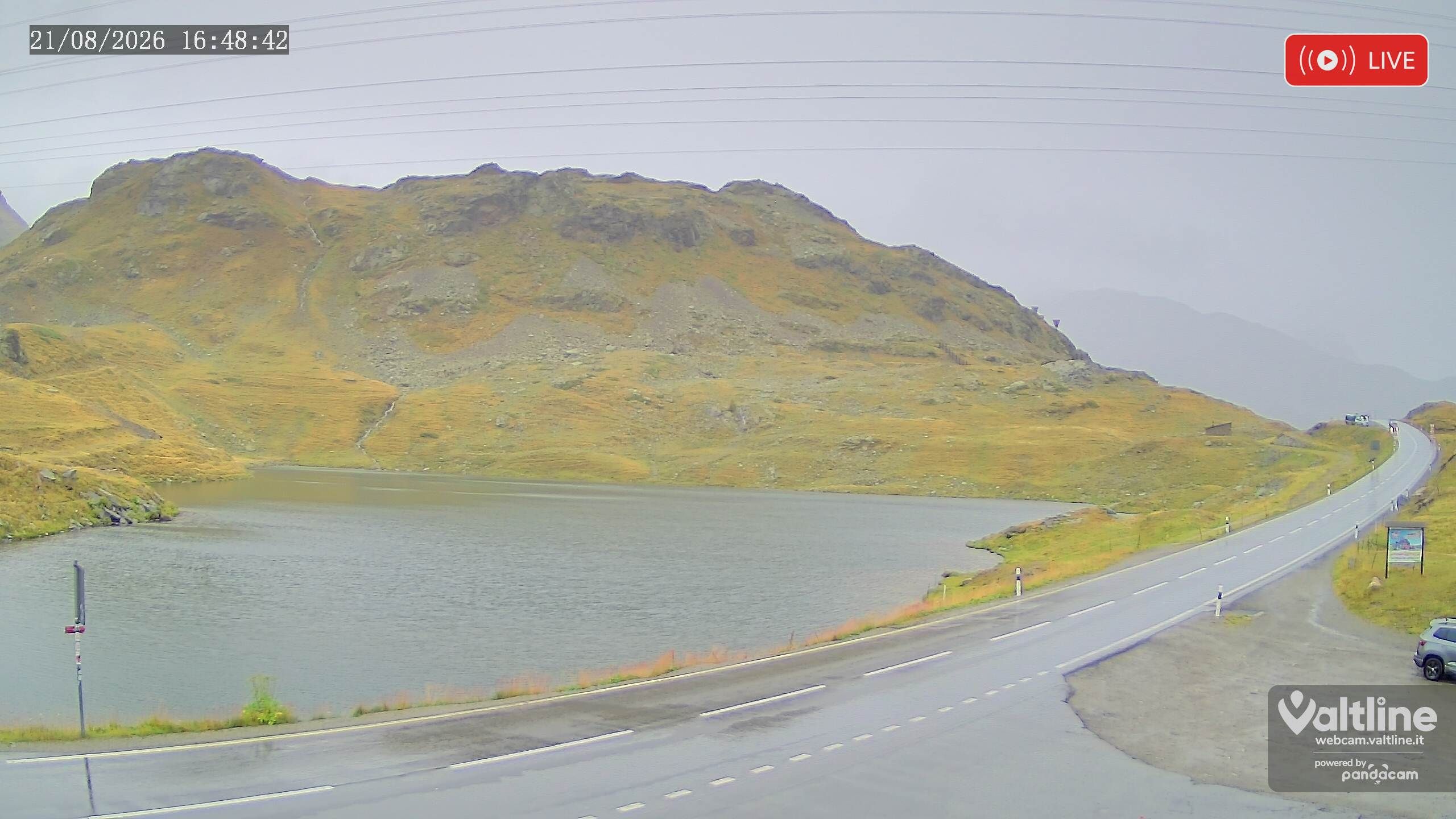 Puschlav: Webcam PASSO BERNINA