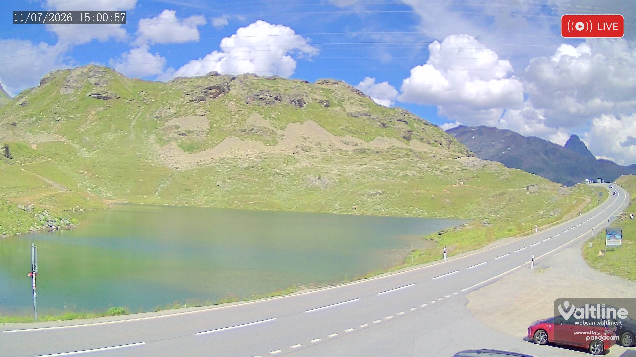 Puschlav: Webcam PASSO BERNINA