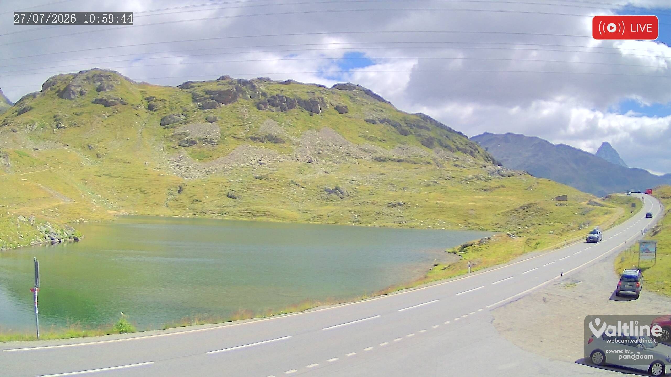 Puschlav: Webcam PASSO BERNINA