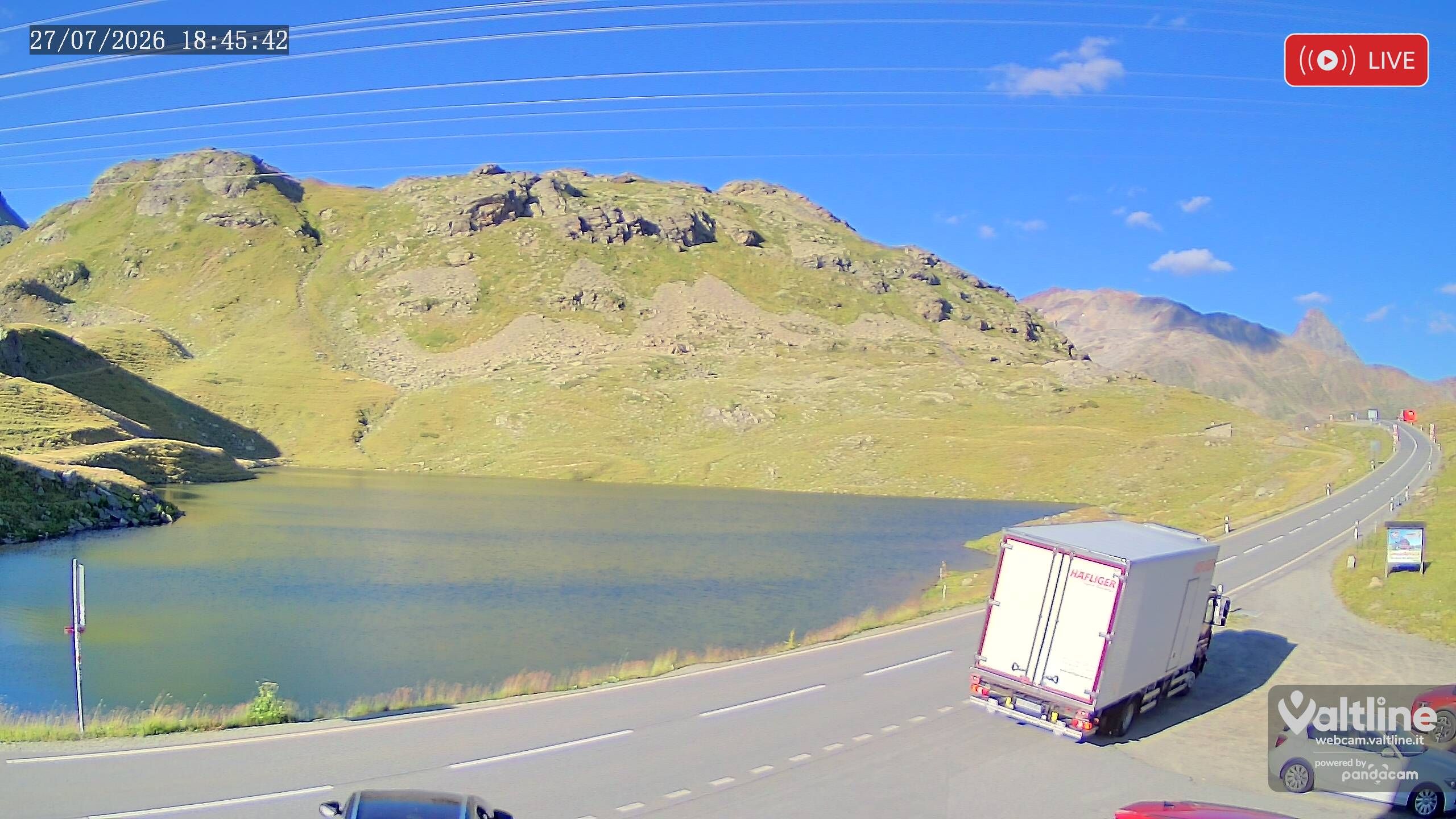 Puschlav: Webcam PASSO BERNINA