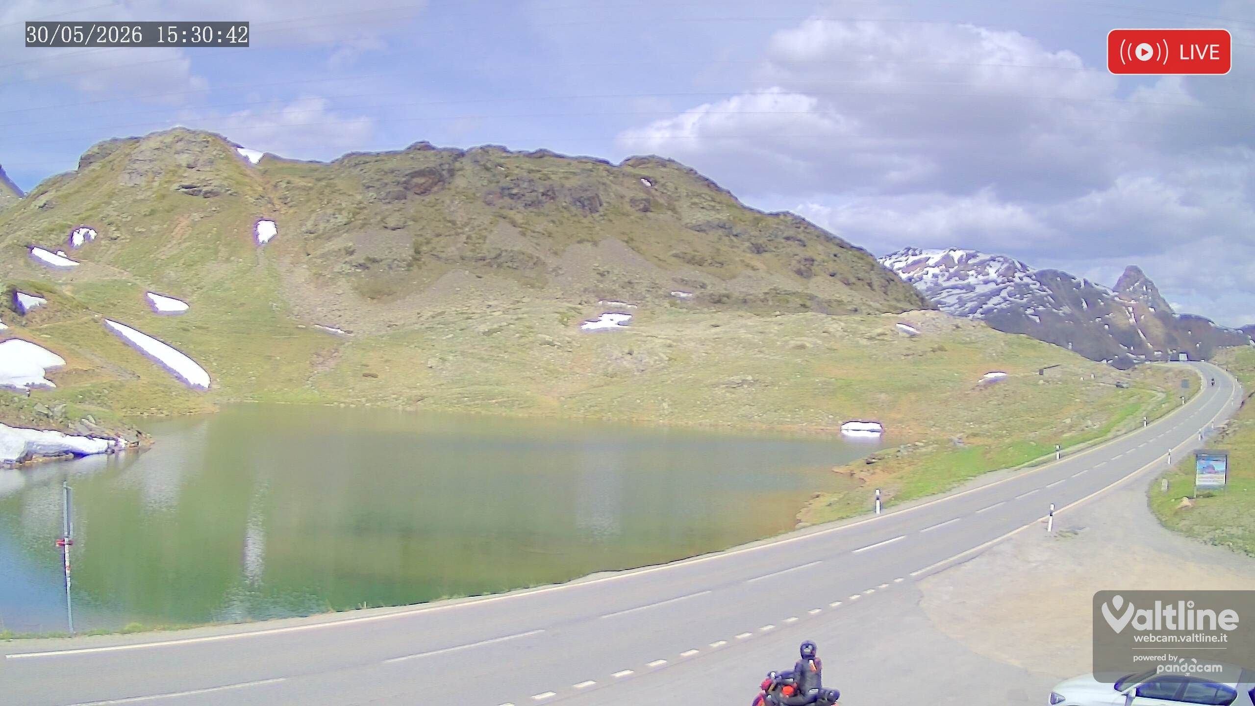 Puschlav: Webcam PASSO BERNINA