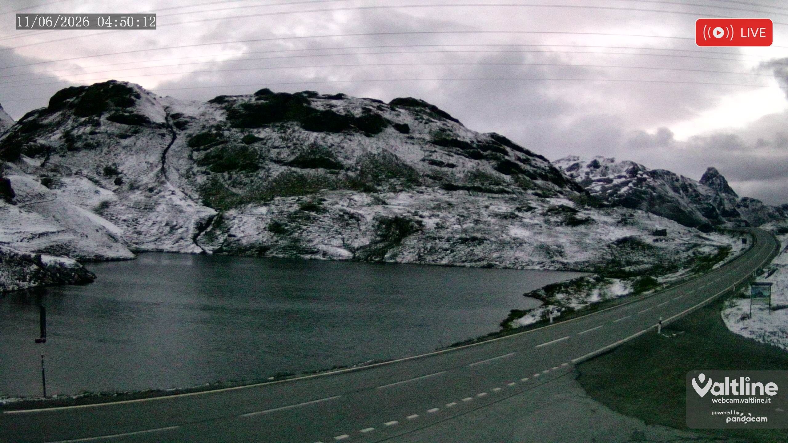 Puschlav: Webcam PASSO BERNINA