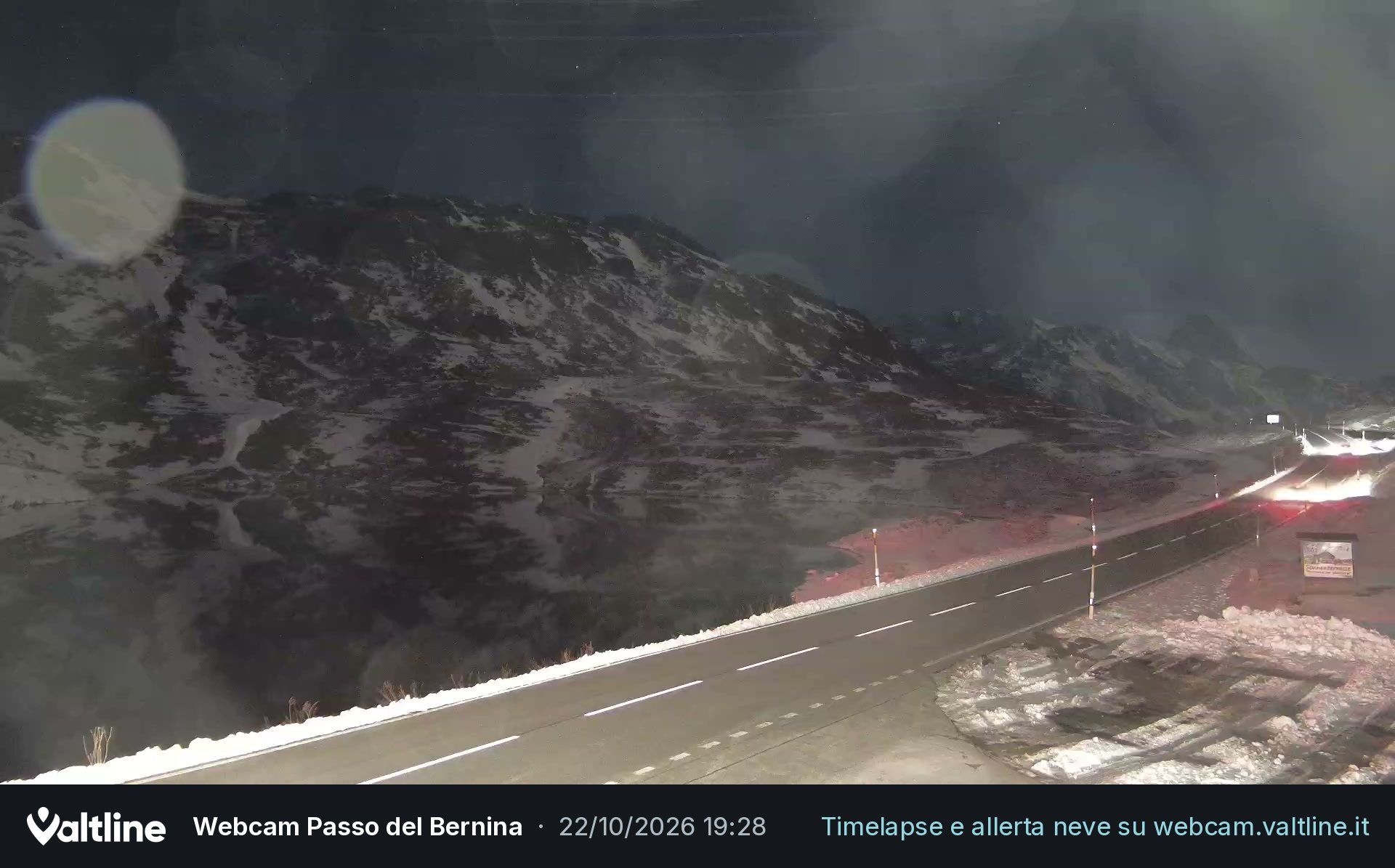 Puschlav: Webcam PASSO BERNINA