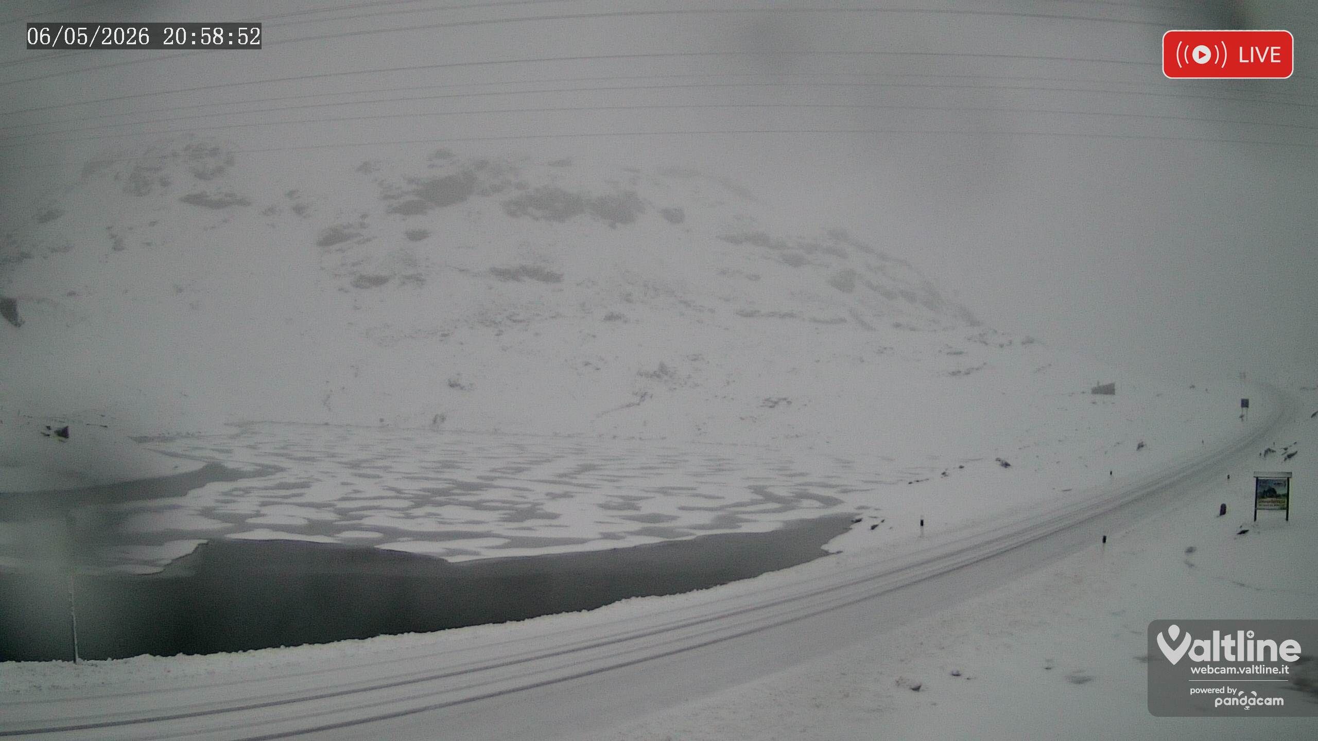 Puschlav: Webcam PASSO BERNINA