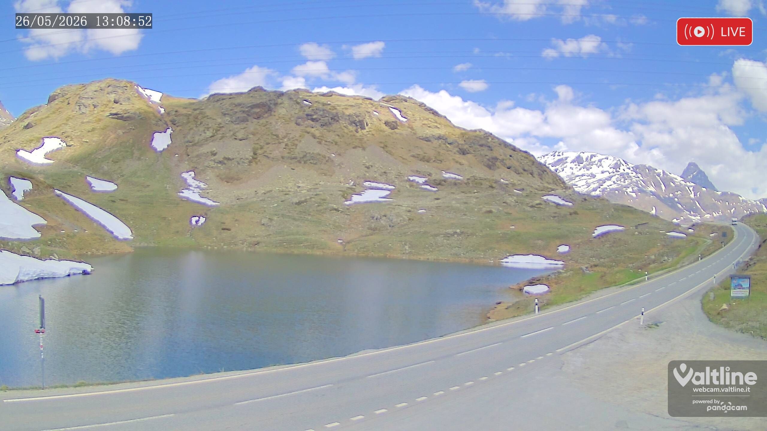 Puschlav: Webcam PASSO BERNINA