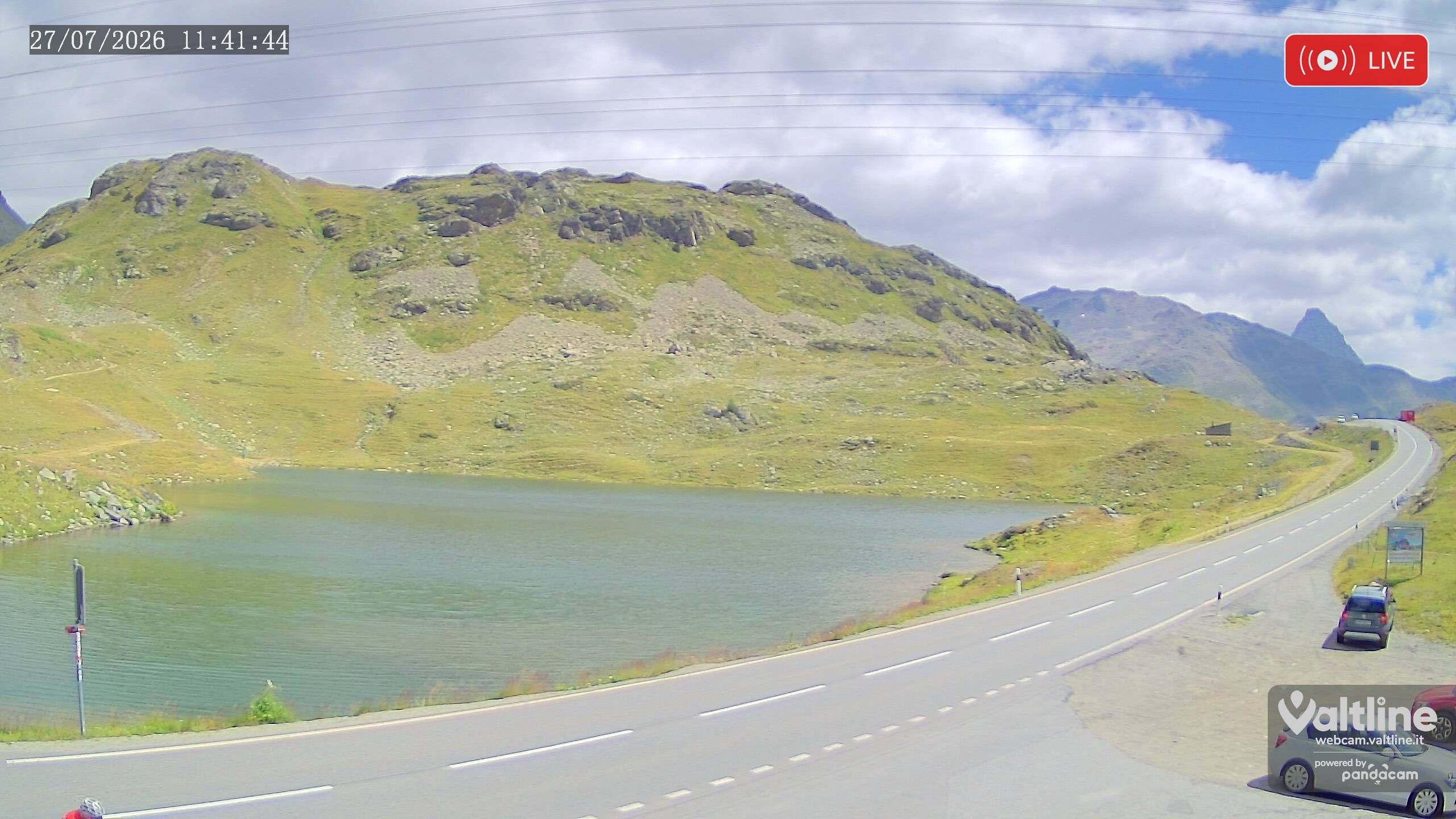 Puschlav: Webcam PASSO BERNINA
