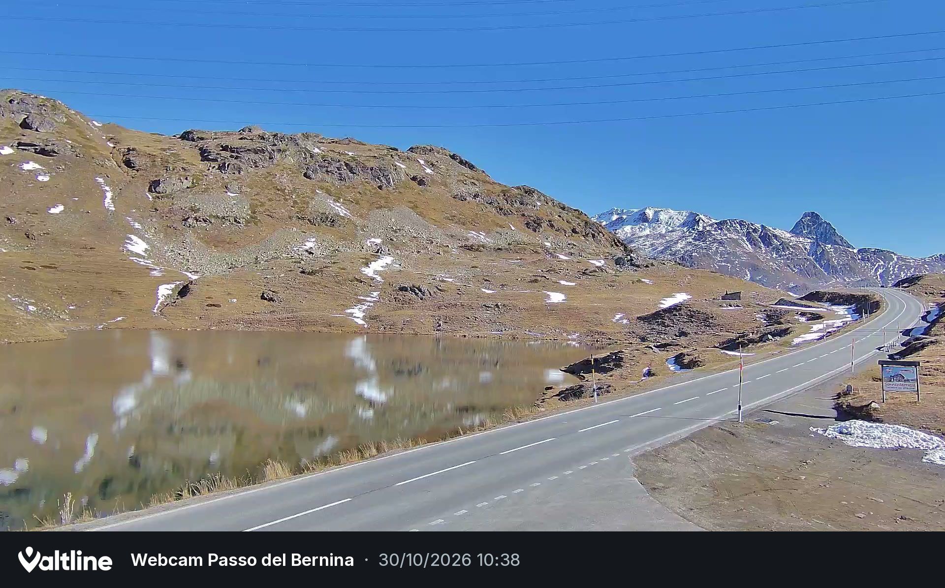 Puschlav: Webcam PASSO BERNINA
