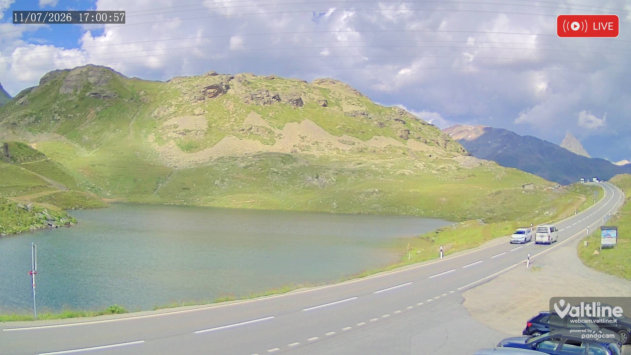 Puschlav: Webcam PASSO BERNINA