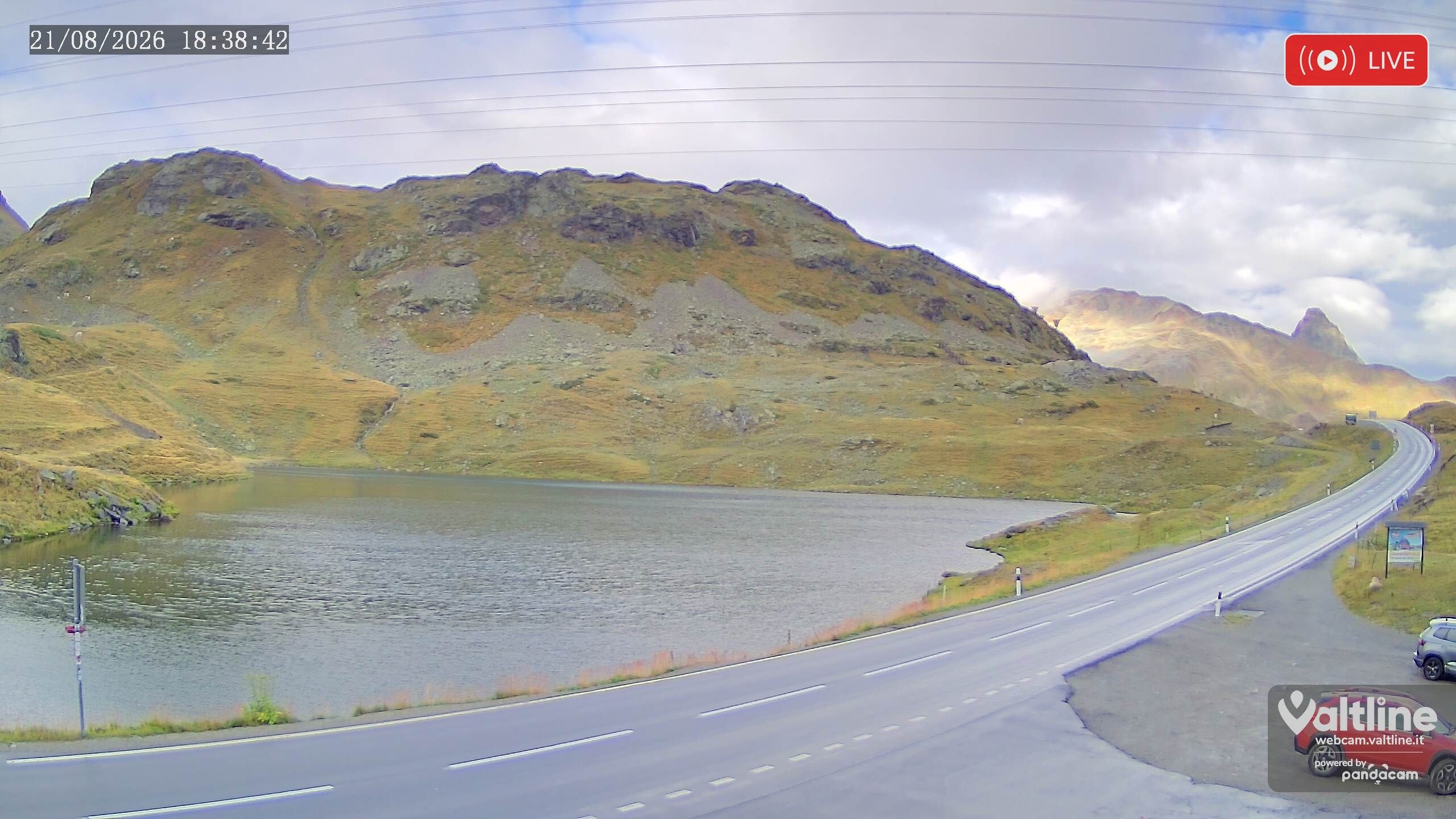 Puschlav: Webcam PASSO BERNINA