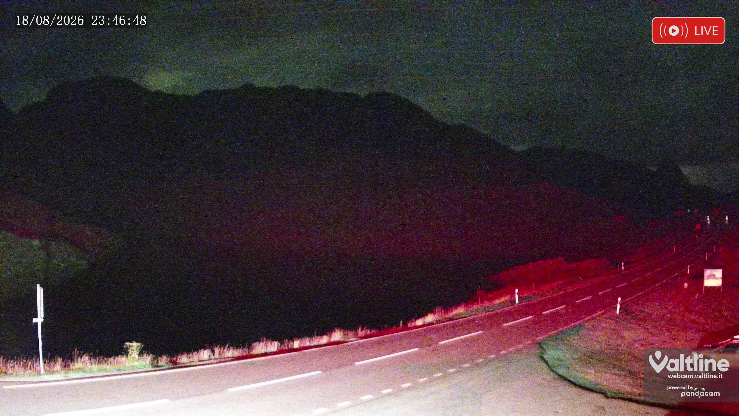 Puschlav: Webcam PASSO BERNINA