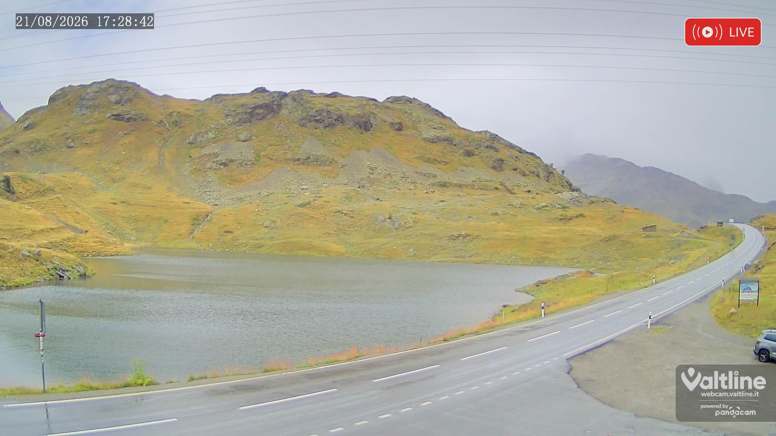 Puschlav: Webcam PASSO BERNINA