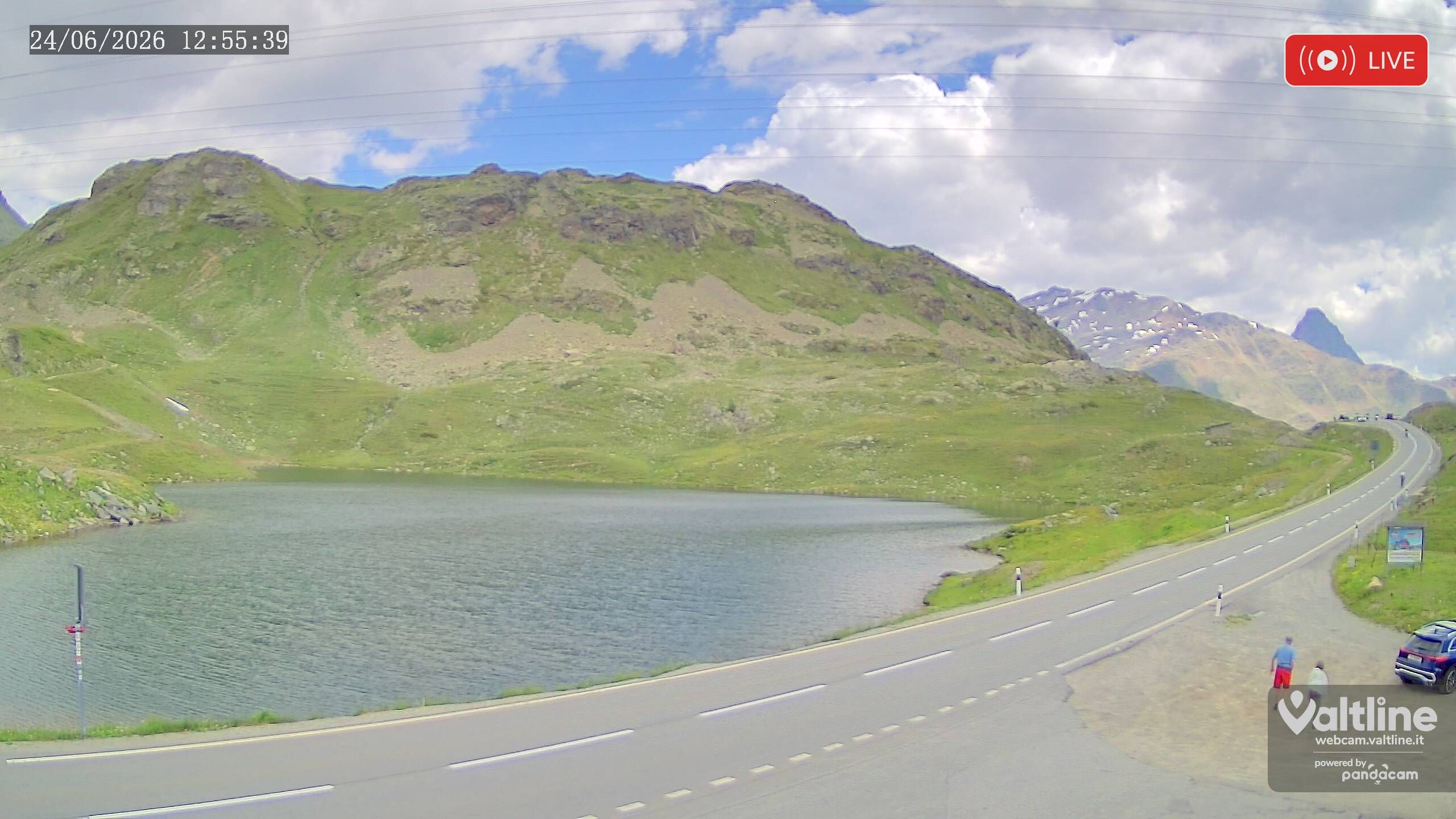 Puschlav: Webcam PASSO BERNINA