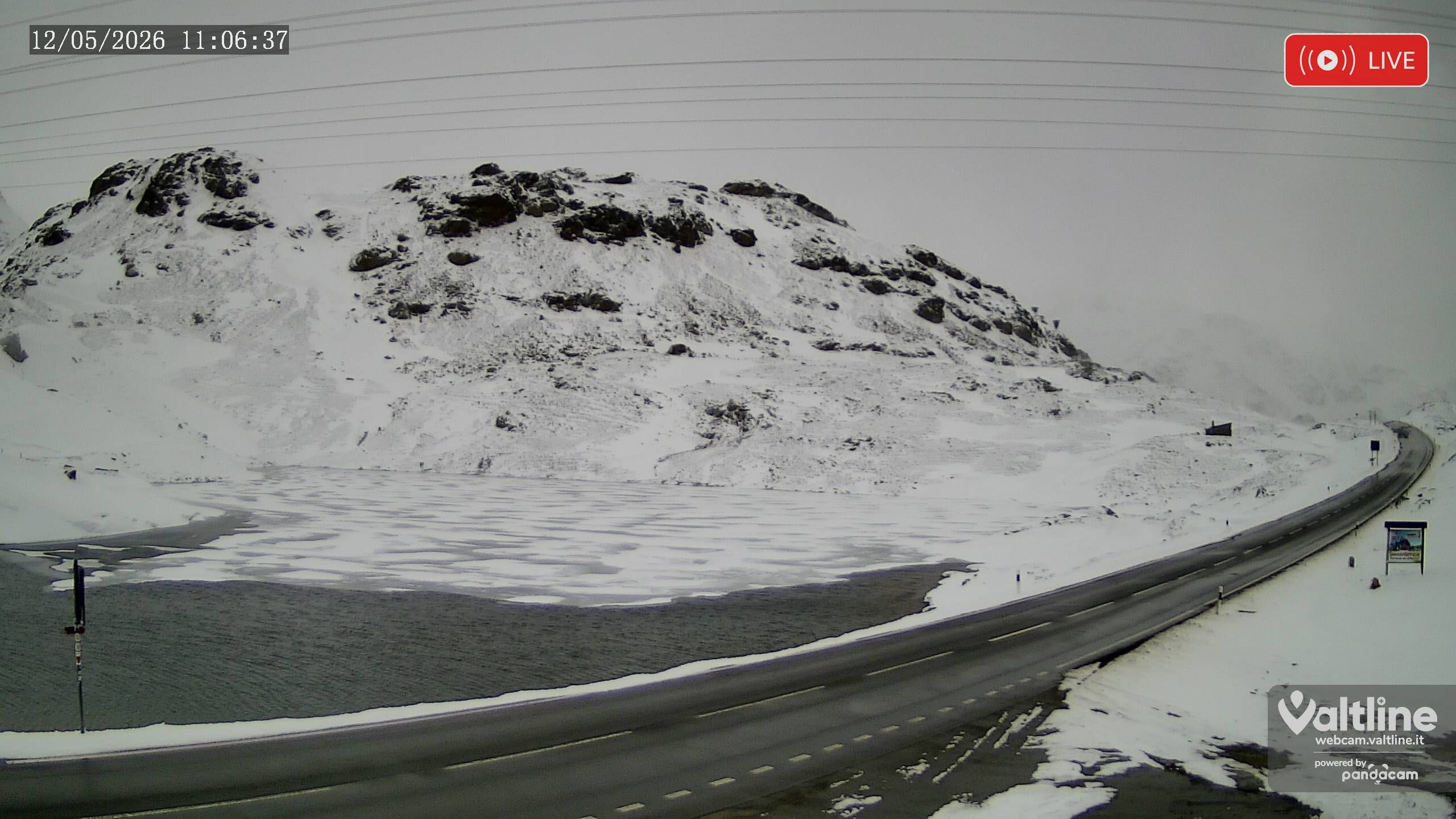 Puschlav: Webcam PASSO BERNINA