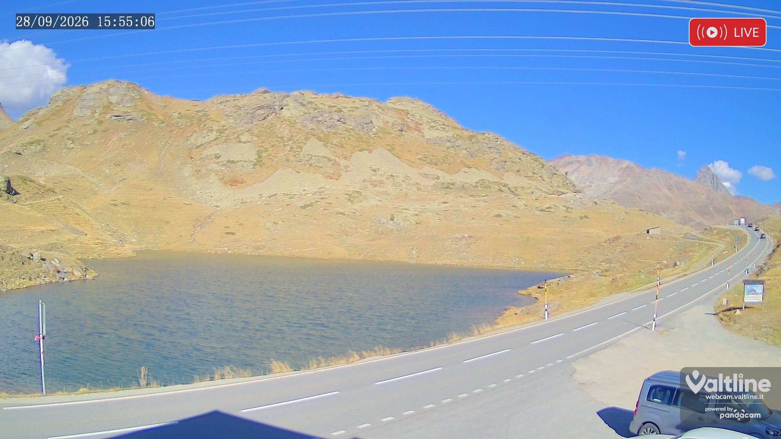 Puschlav: Webcam PASSO BERNINA