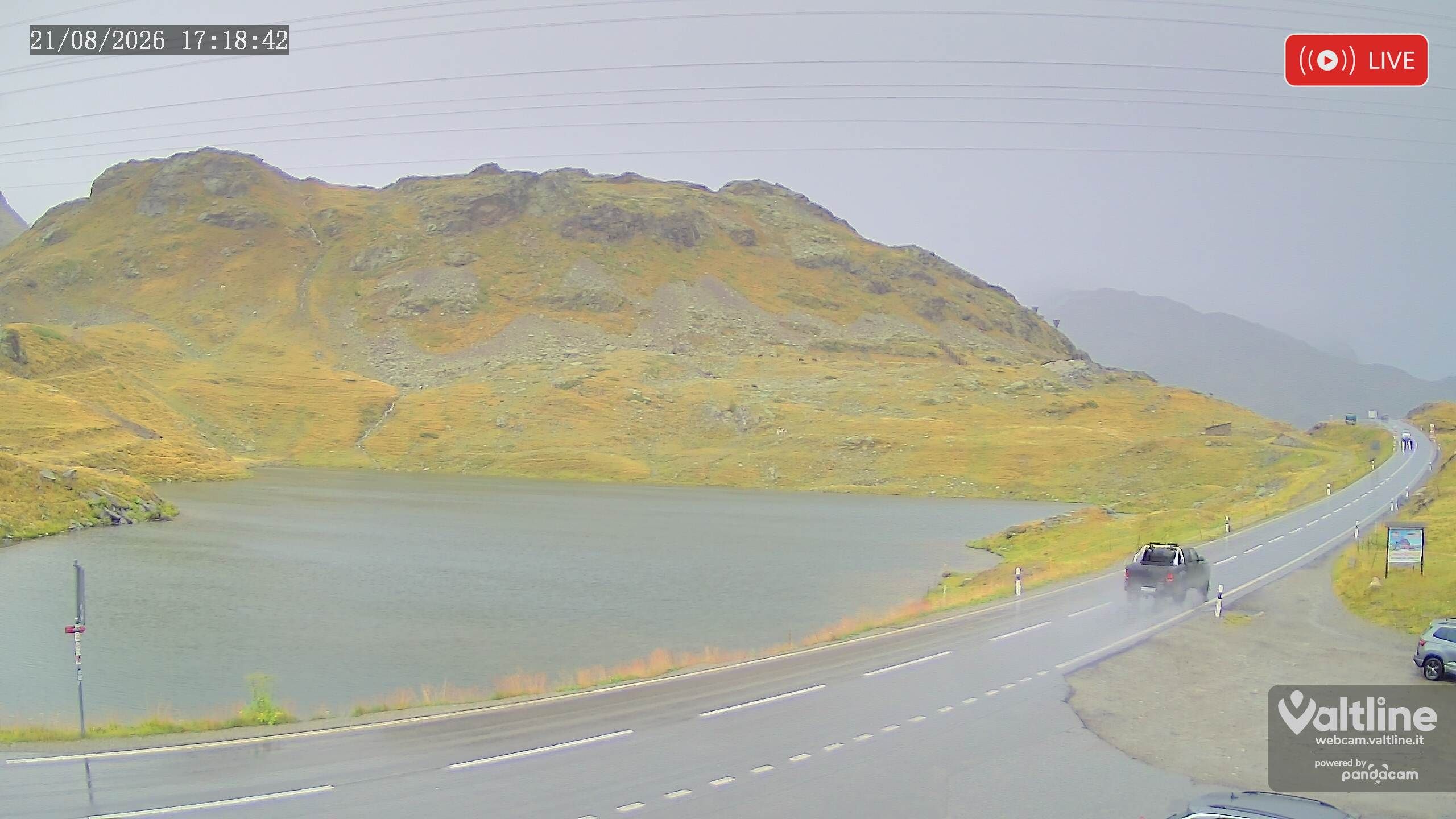 Puschlav: Webcam PASSO BERNINA