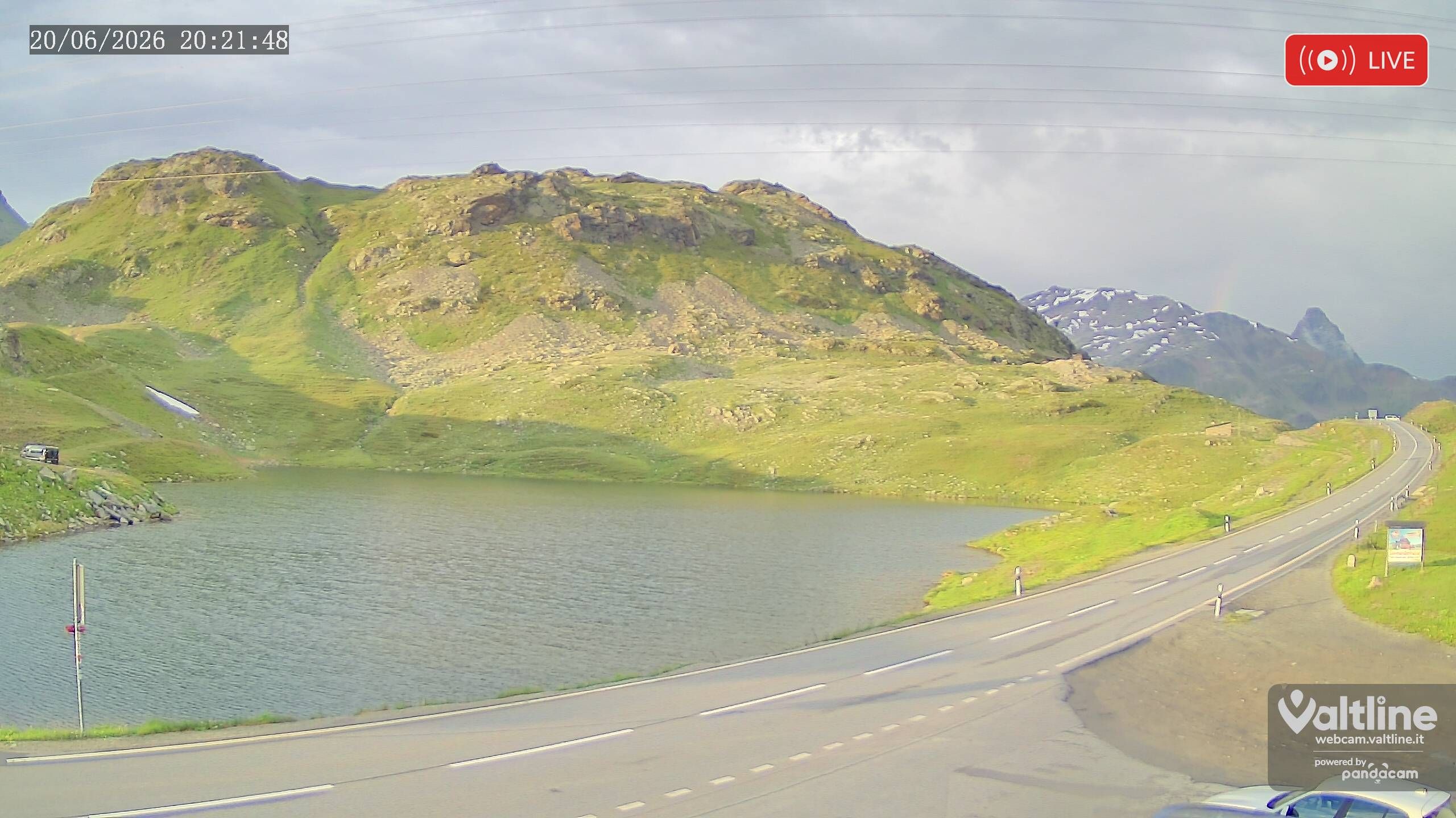 Puschlav: Webcam PASSO BERNINA
