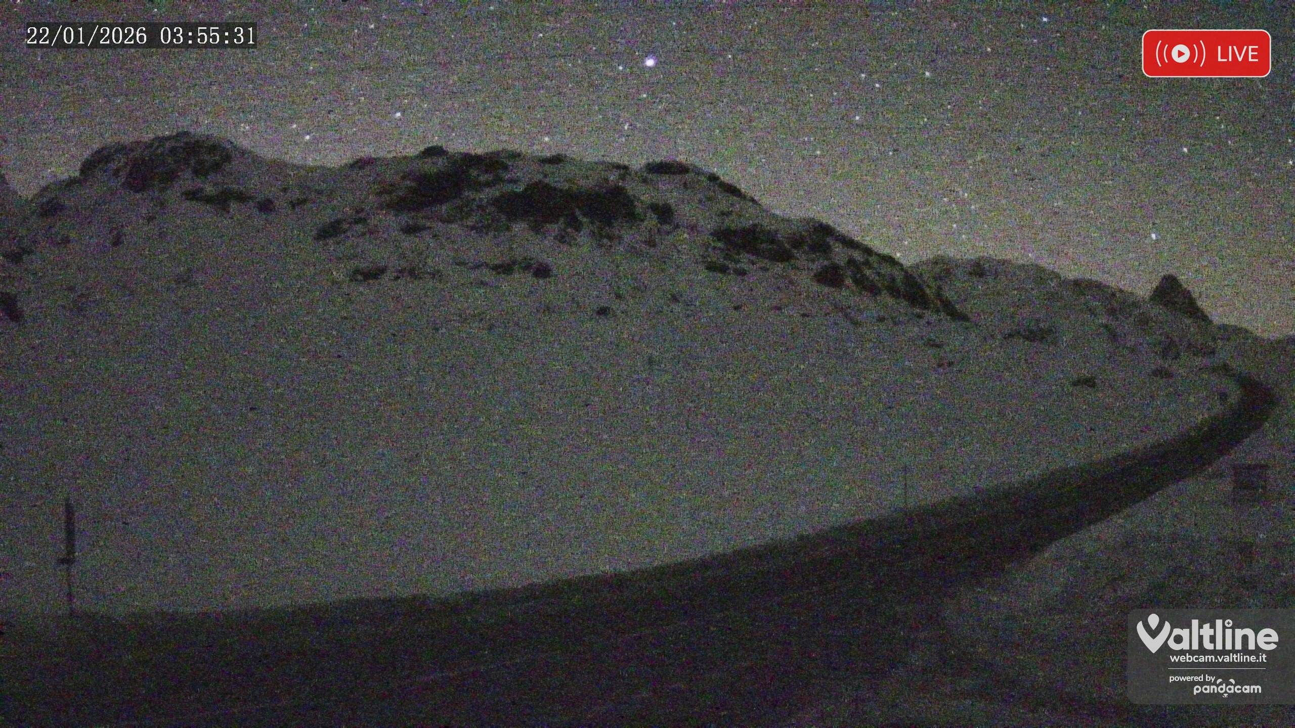 Puschlav: Webcam PASSO BERNINA
