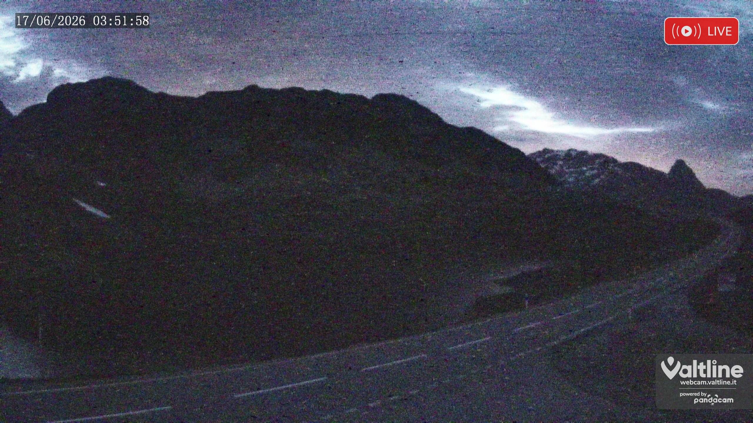 Puschlav: Webcam PASSO BERNINA