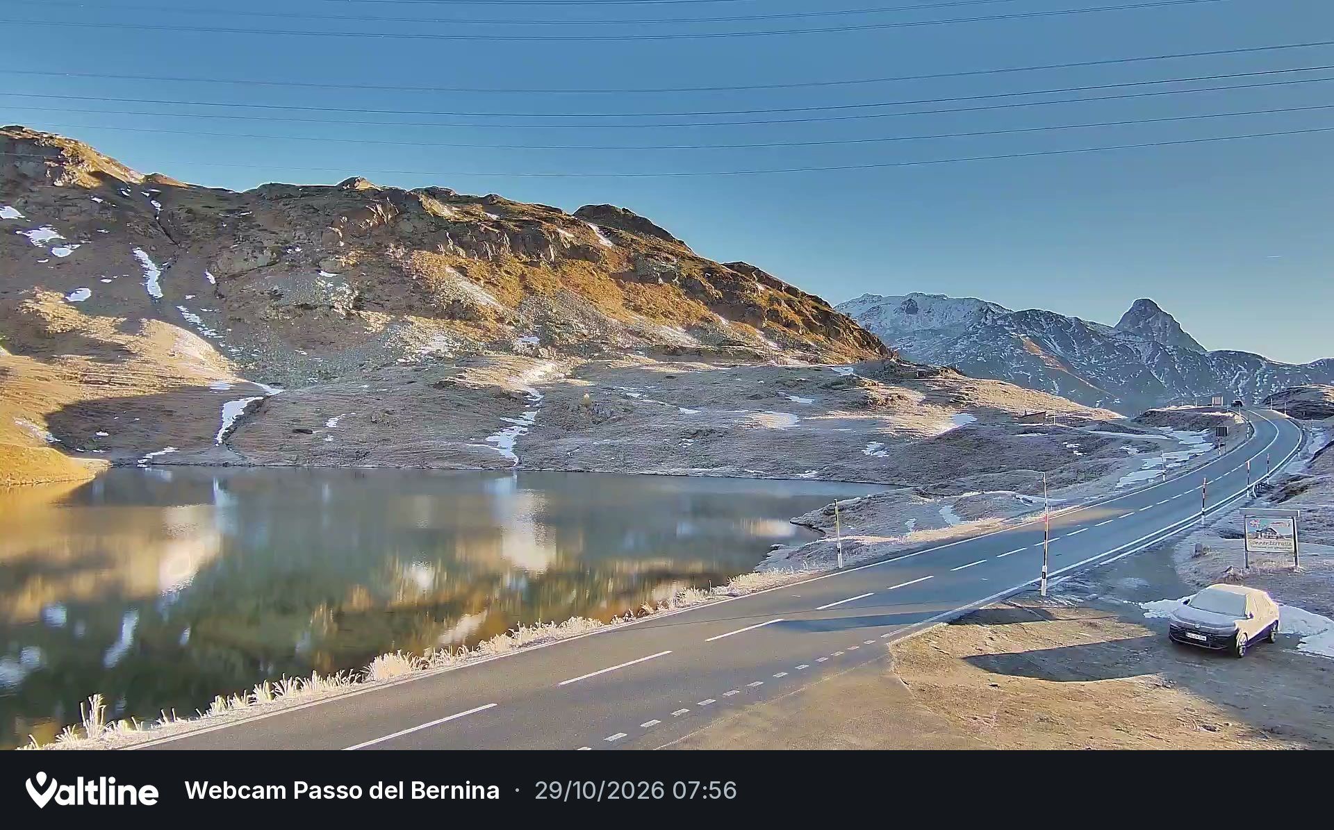 Puschlav: Webcam PASSO BERNINA