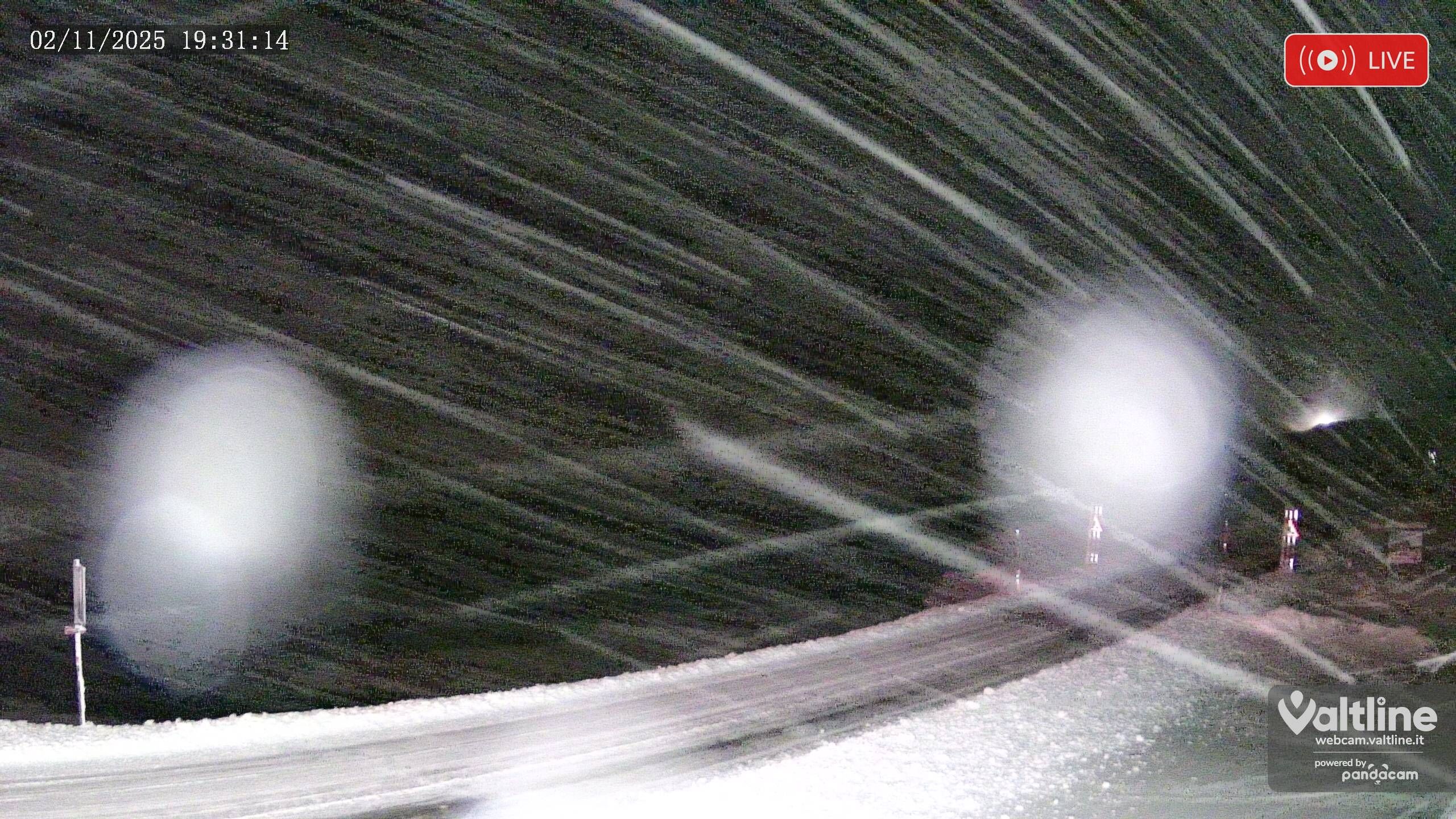 Puschlav: Webcam PASSO BERNINA