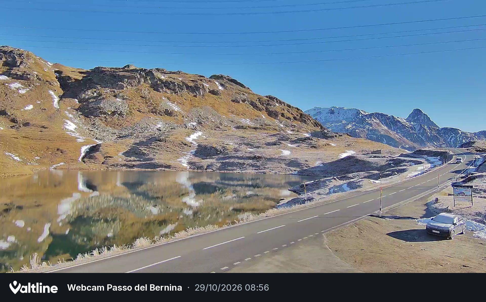 Puschlav: Webcam PASSO BERNINA