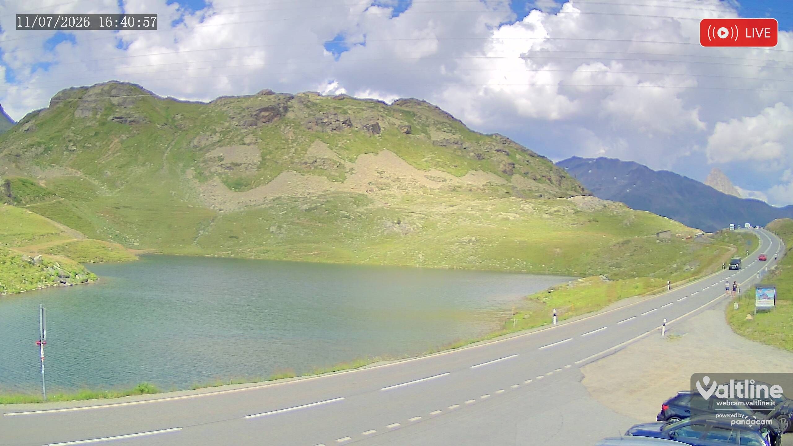 Puschlav: Webcam PASSO BERNINA