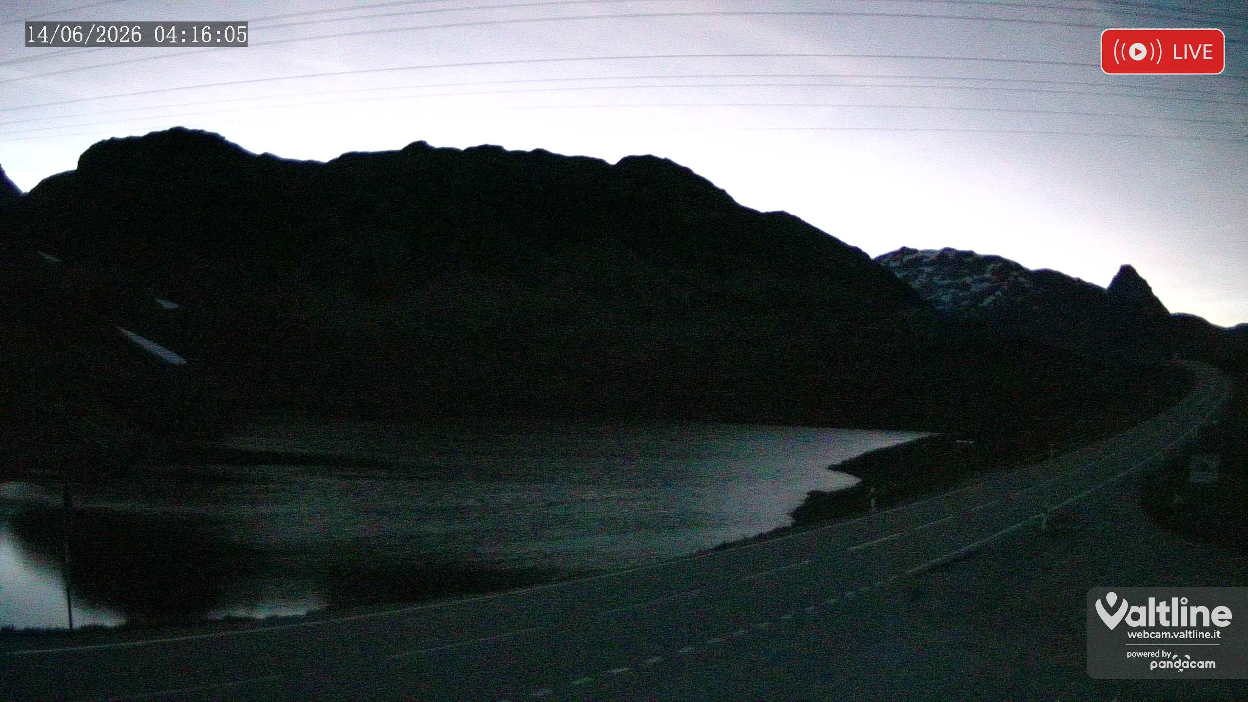 Puschlav: Webcam PASSO BERNINA