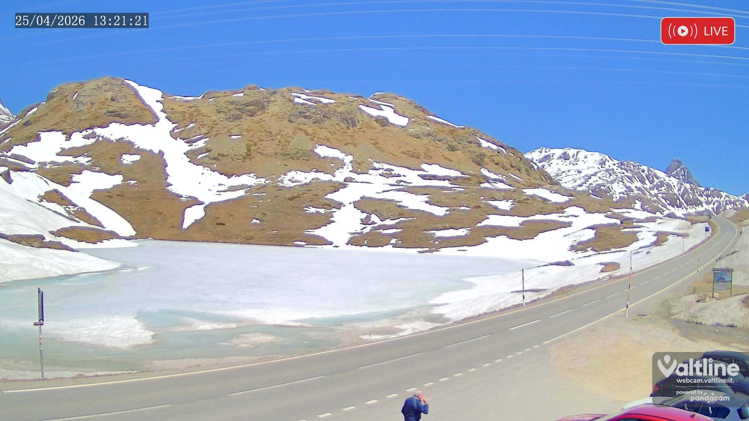 Puschlav: Webcam PASSO BERNINA